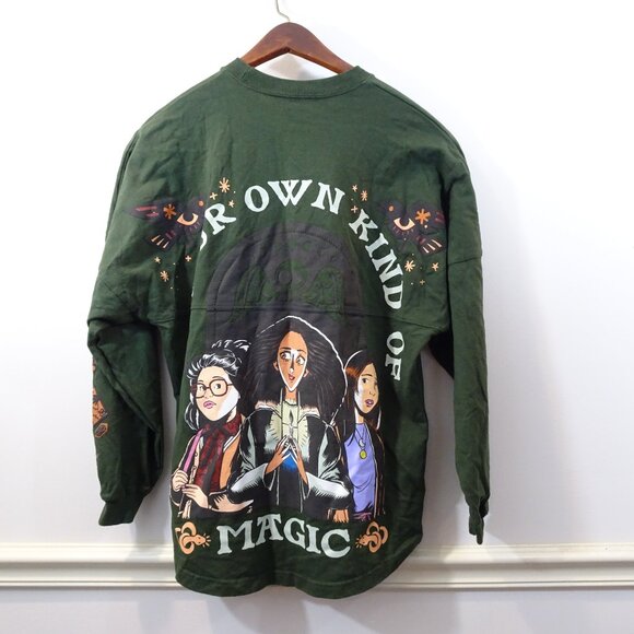 Disney Parks Hocus Pocus Be Your Own Kind Of Magic Spirit Jersey Adult S Green - Picture 7 of 9